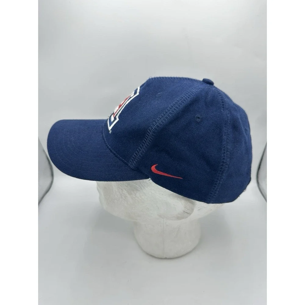 Vintage Nike Arizona Wildcats Hat Navy Strapback NCAA Swoosh OSFA Taiwan